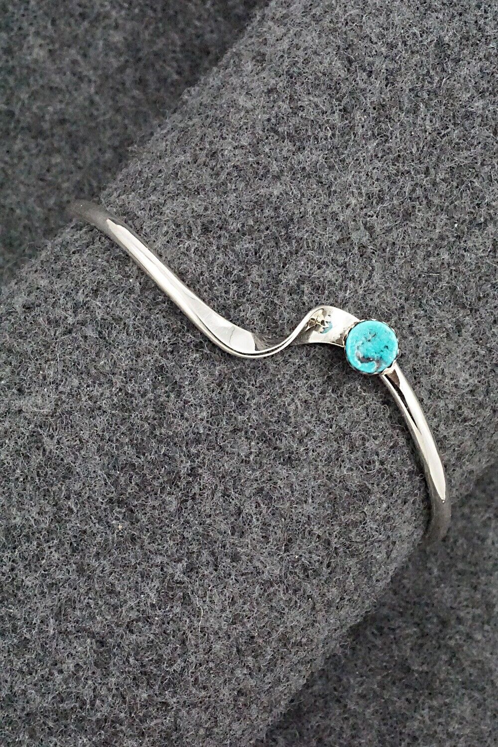 Turquoise & Sterling Silver Bracelet - Yolanda Skeets