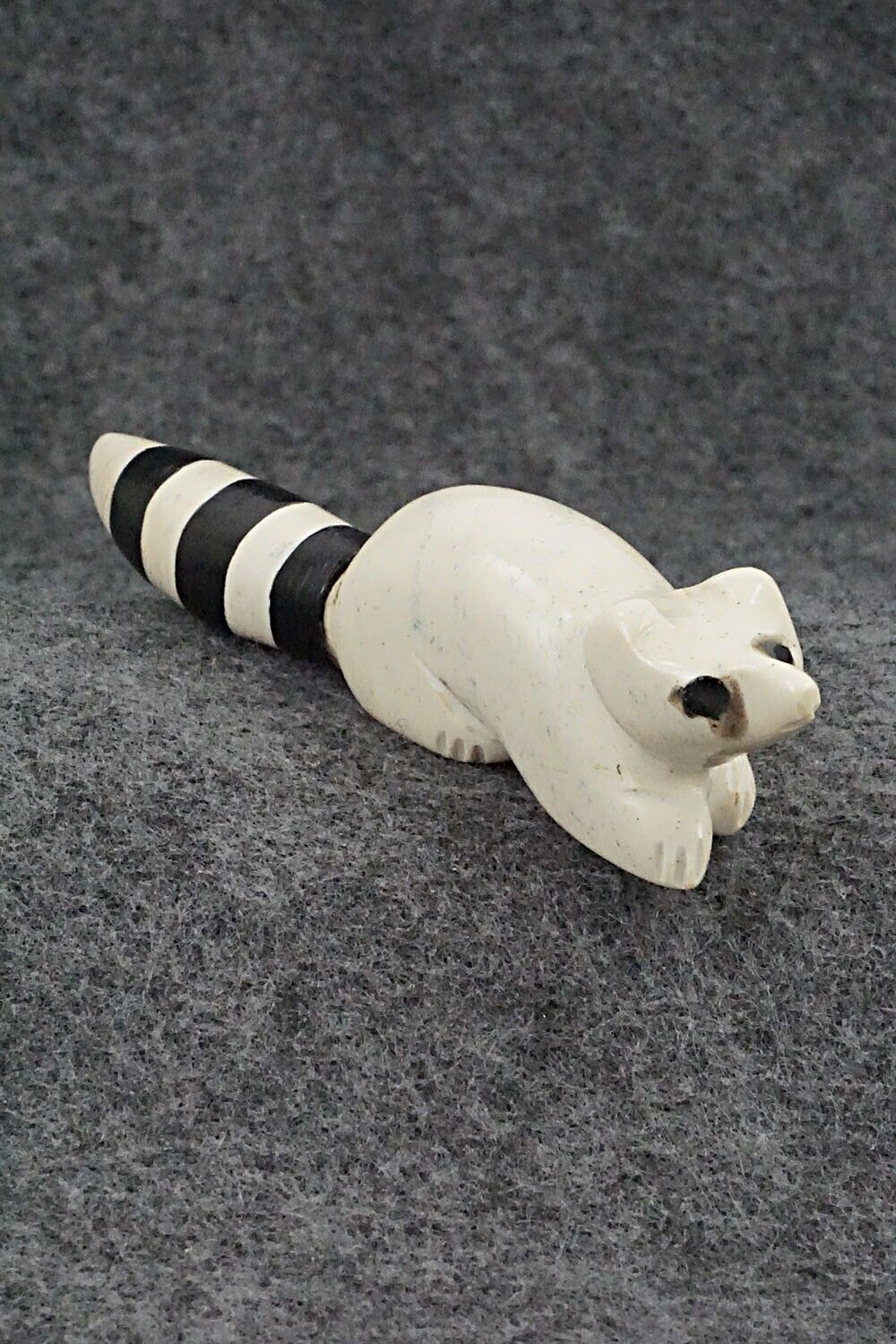Racoon Zuni Fetish Carving - Justin Red Elk