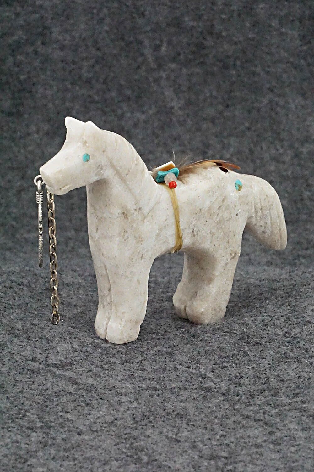 Horse Navajo Fetish Carving - Ben Livingston