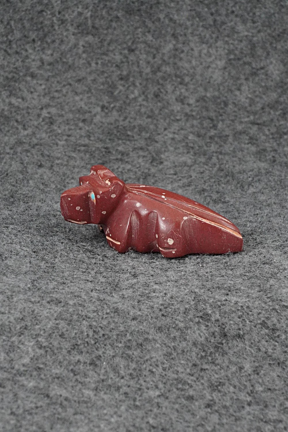 Badger Zuni Fetish Carving - Gilbert Lonjose