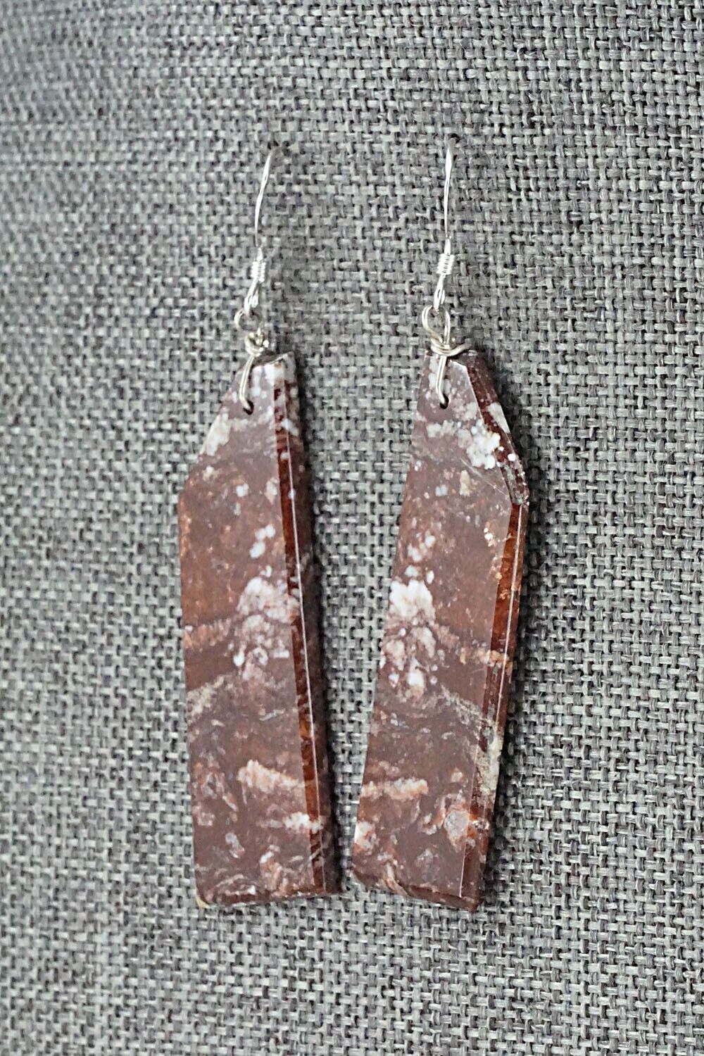 Wild Horse & Sterling Silver Earrings - Francis Garcia