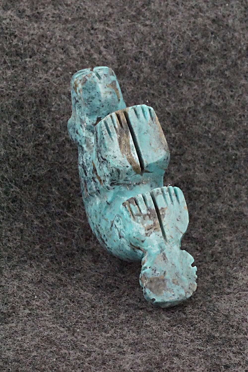 Beaver Zuni Fetish Carving - Reynold Lunasee