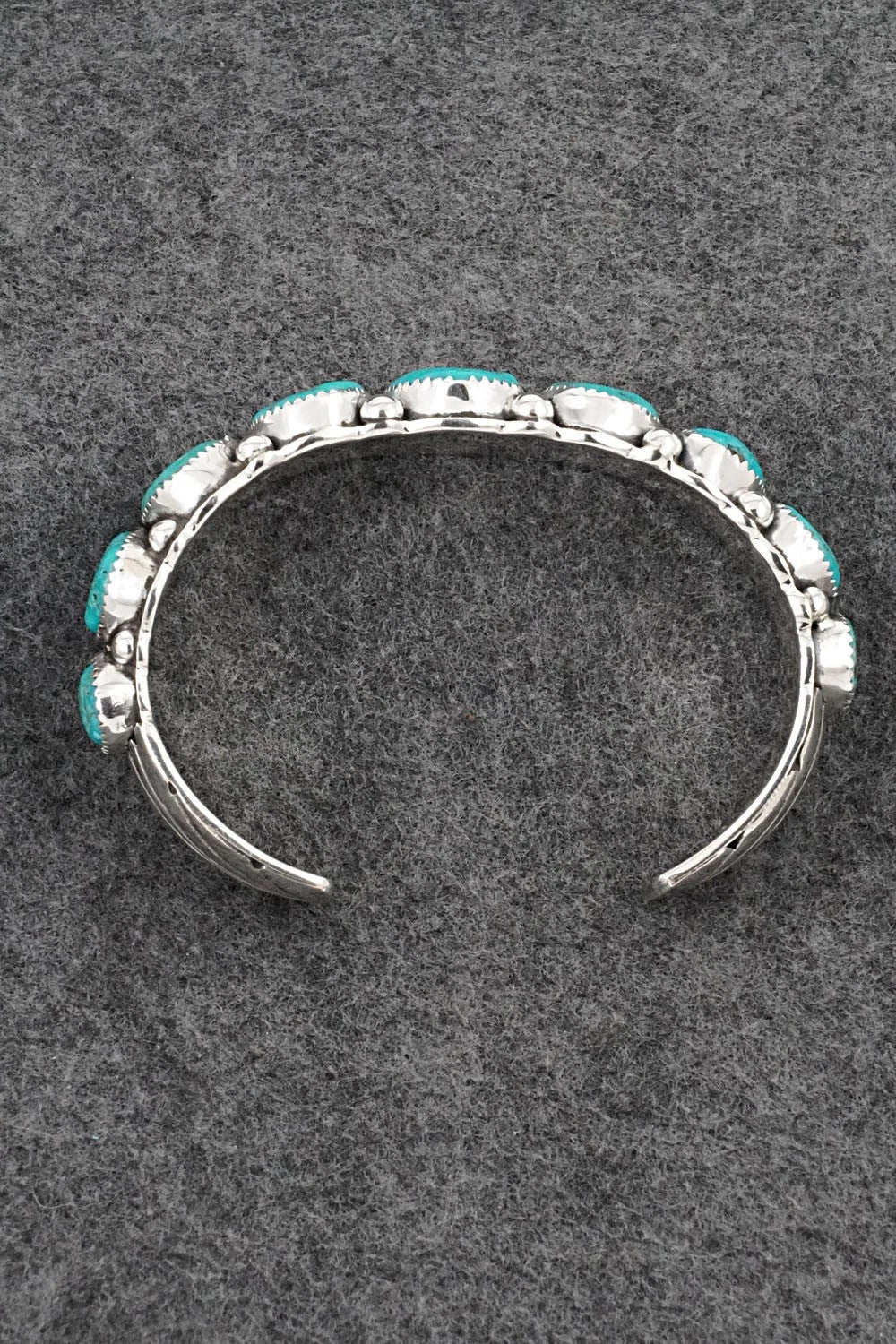 Turquoise & Sterling Silver Bracelet - Wilbert Muskett Sr.