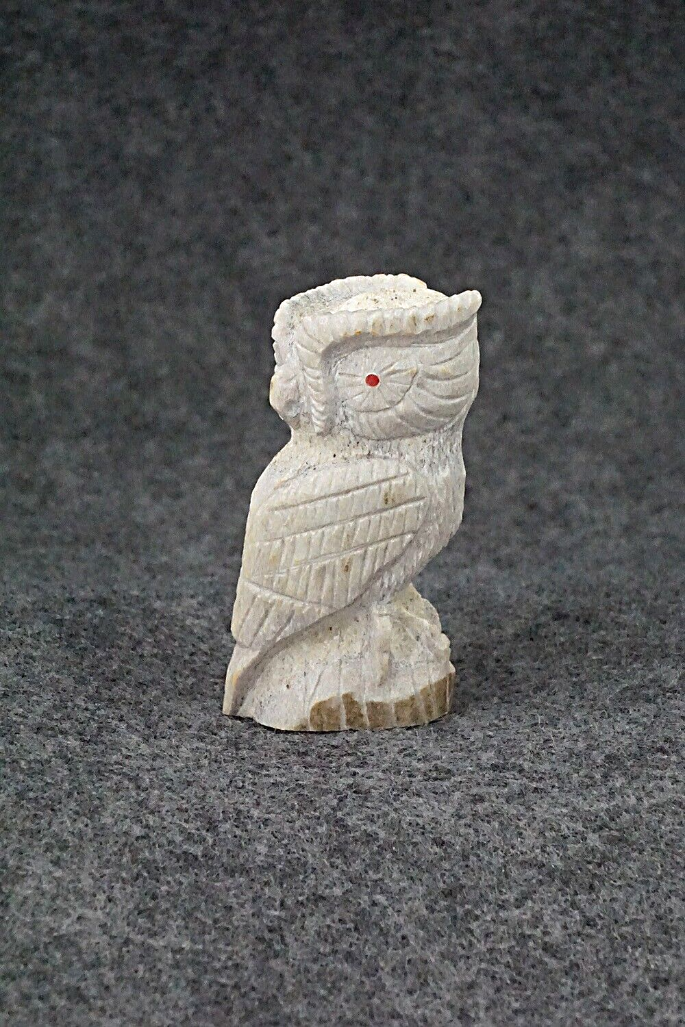 Owl Zuni Fetish Carving - Chris Peina