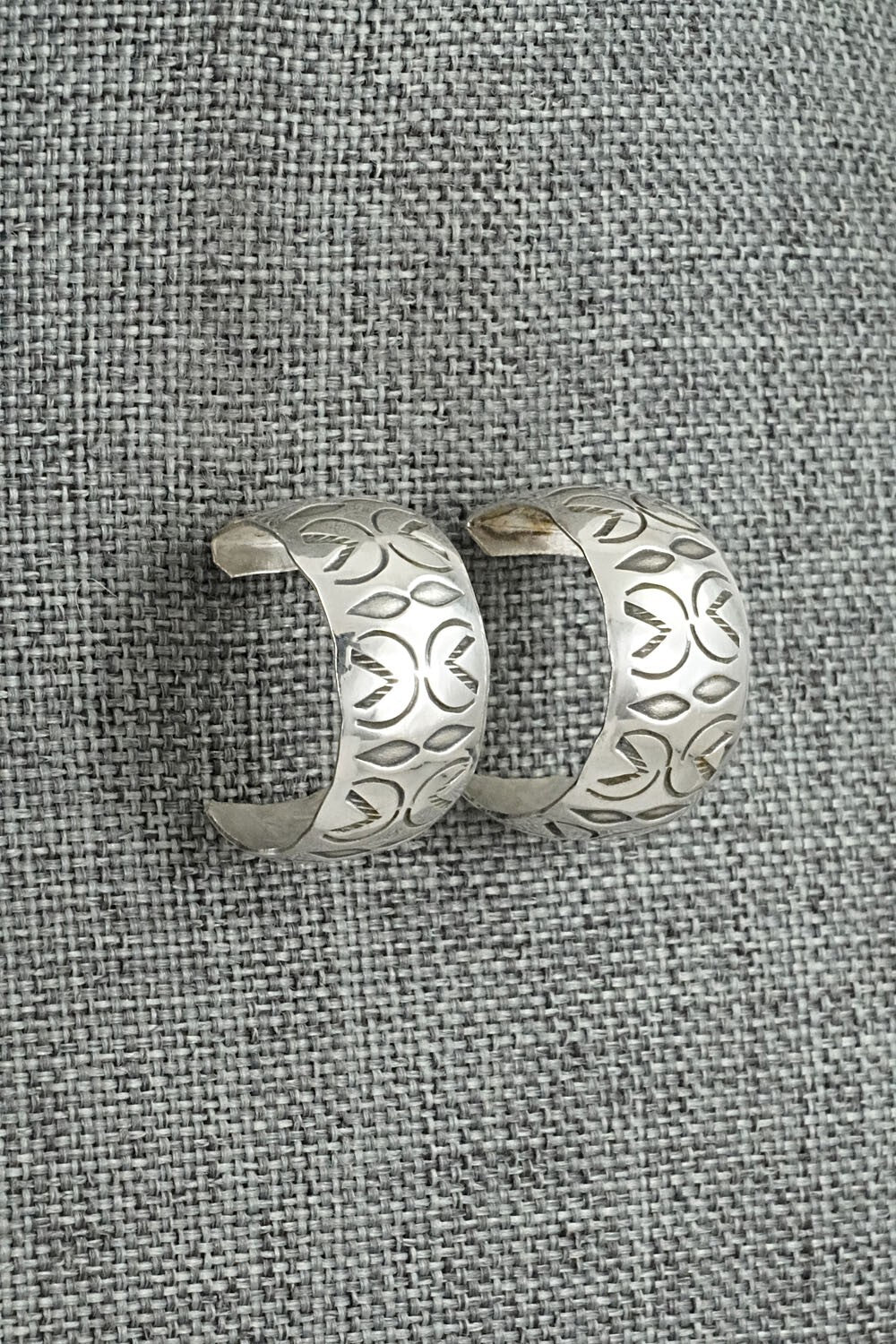 Sterling Silver Hoop Earrings - Nora Ashley