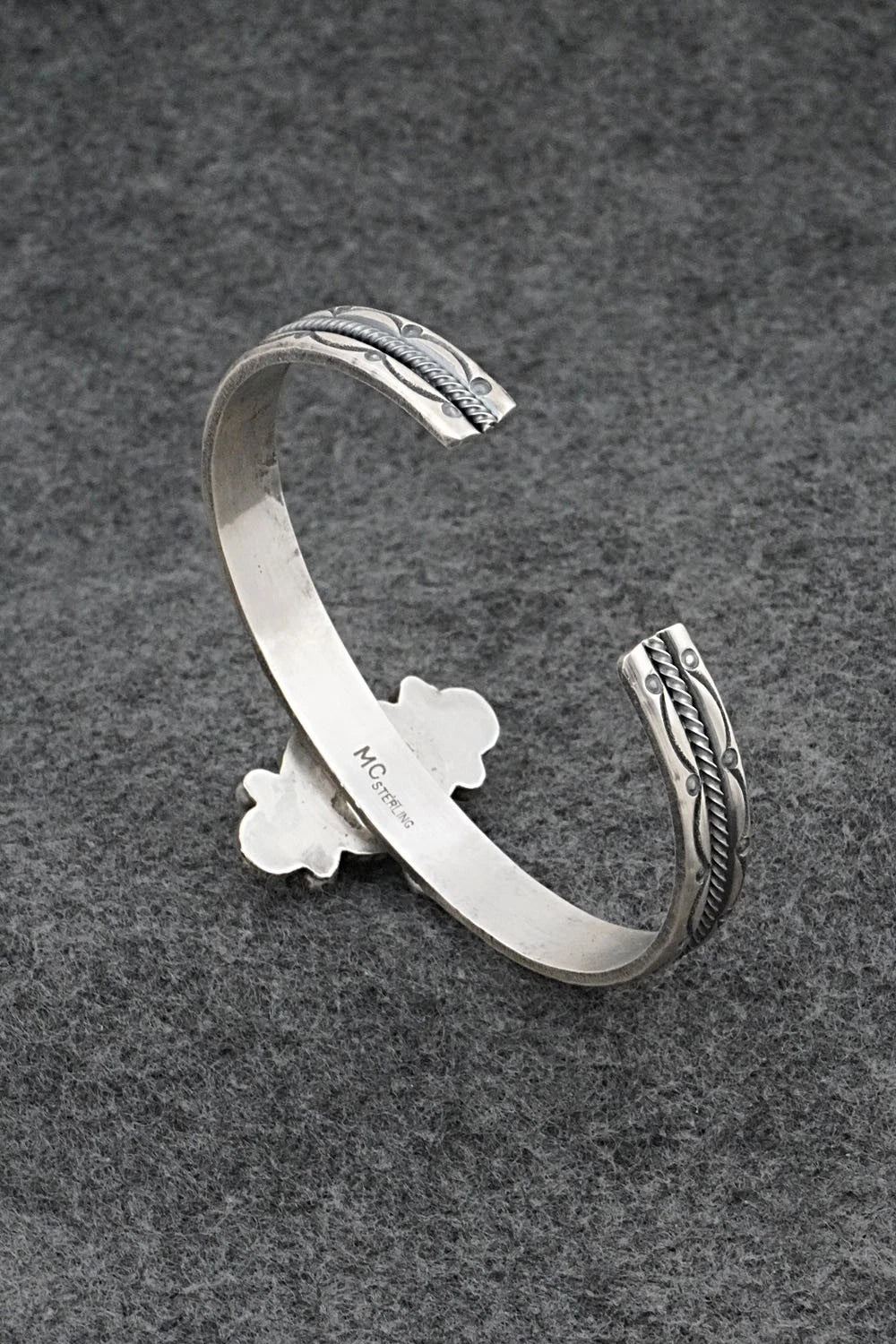 Turquoise & Sterling Silver Bracelet - Michael Calladitto