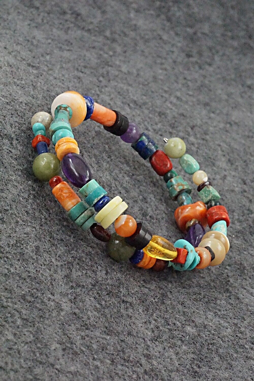 Multi-Stone Beaded Bracelet - Helen Tsosie