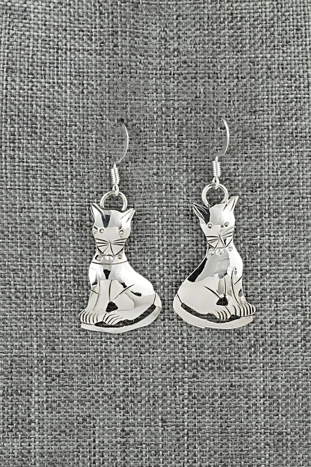 Sterling Silver Earrings - Louise Yazzie