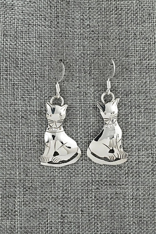 Sterling Silver Earrings - Louise Yazzie