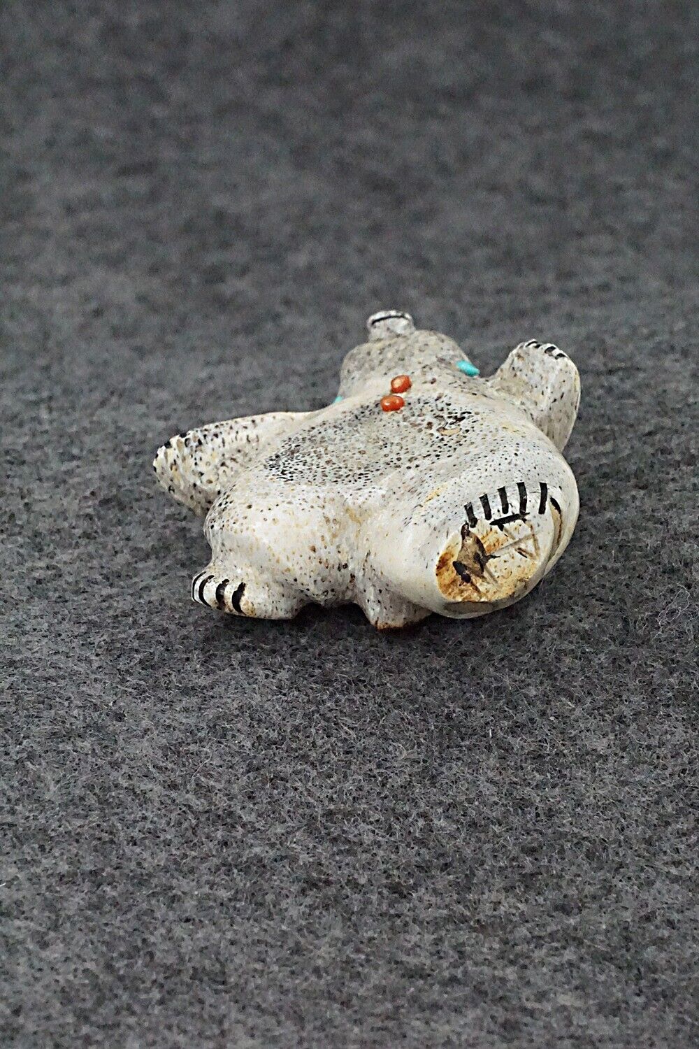 Dancing Bear Zuni Fetish Carving - Claudia Peina