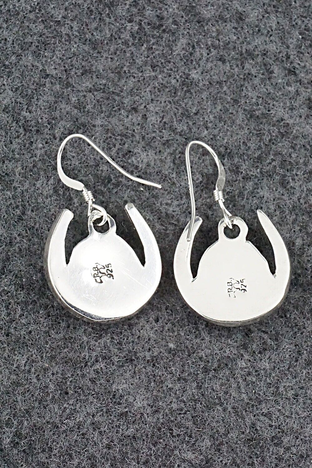 Turquoise and Sterling Silver Earrings - Sharon McCarthy