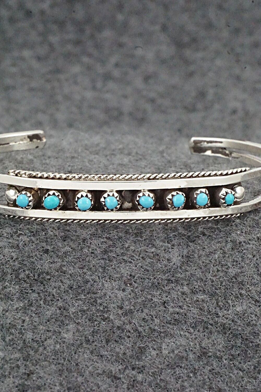 Turquoise & Sterling Silver Bracelet - Susie Livingston