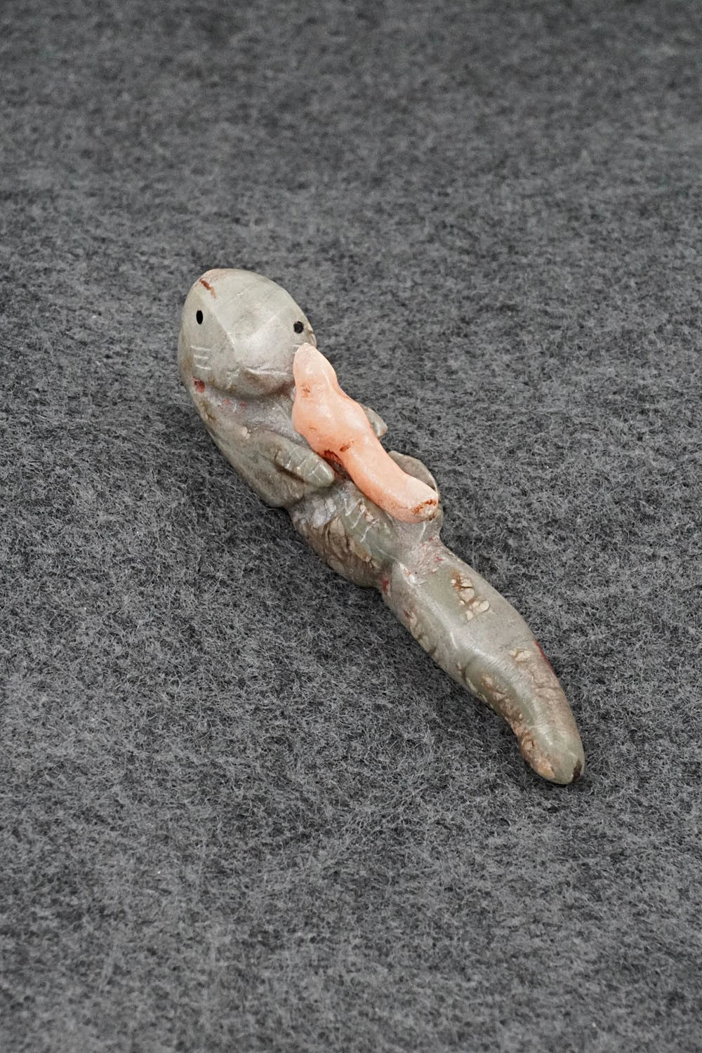Otter Zuni Fetish Carving - Justin Red Elk