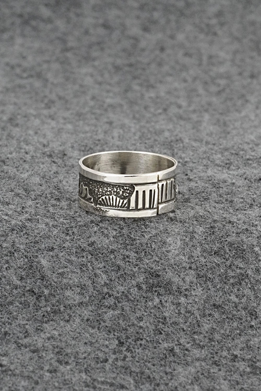 Sterling Silver Ring - Elaine Becenti - Size 10