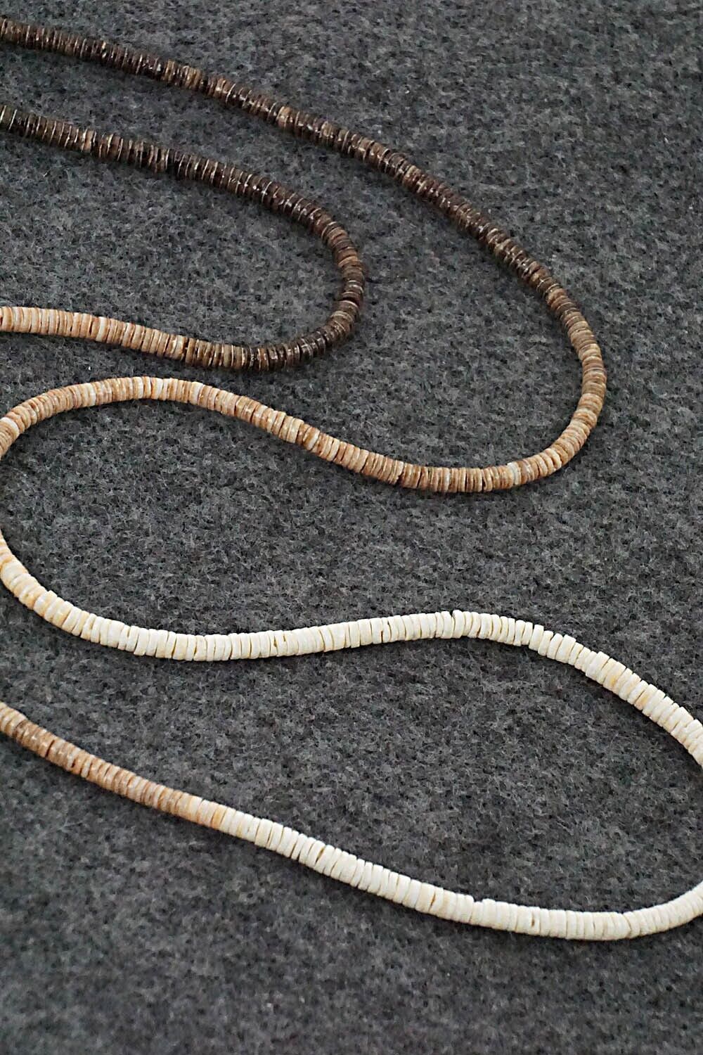 Shell Beaded Necklace 24"- Ramona Bird