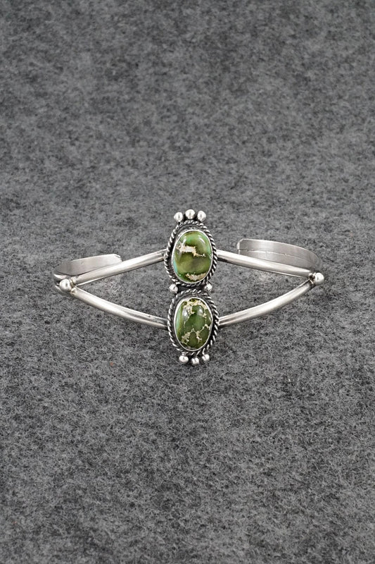 Turquoise & Sterling Silver Bracelet - Rena Begay
