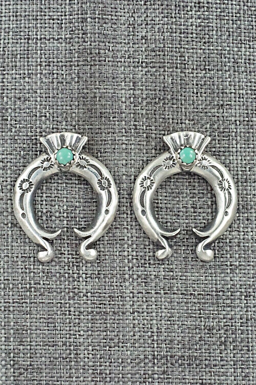 Turquoise & Sterling Silver Earrings - Paige Gordon