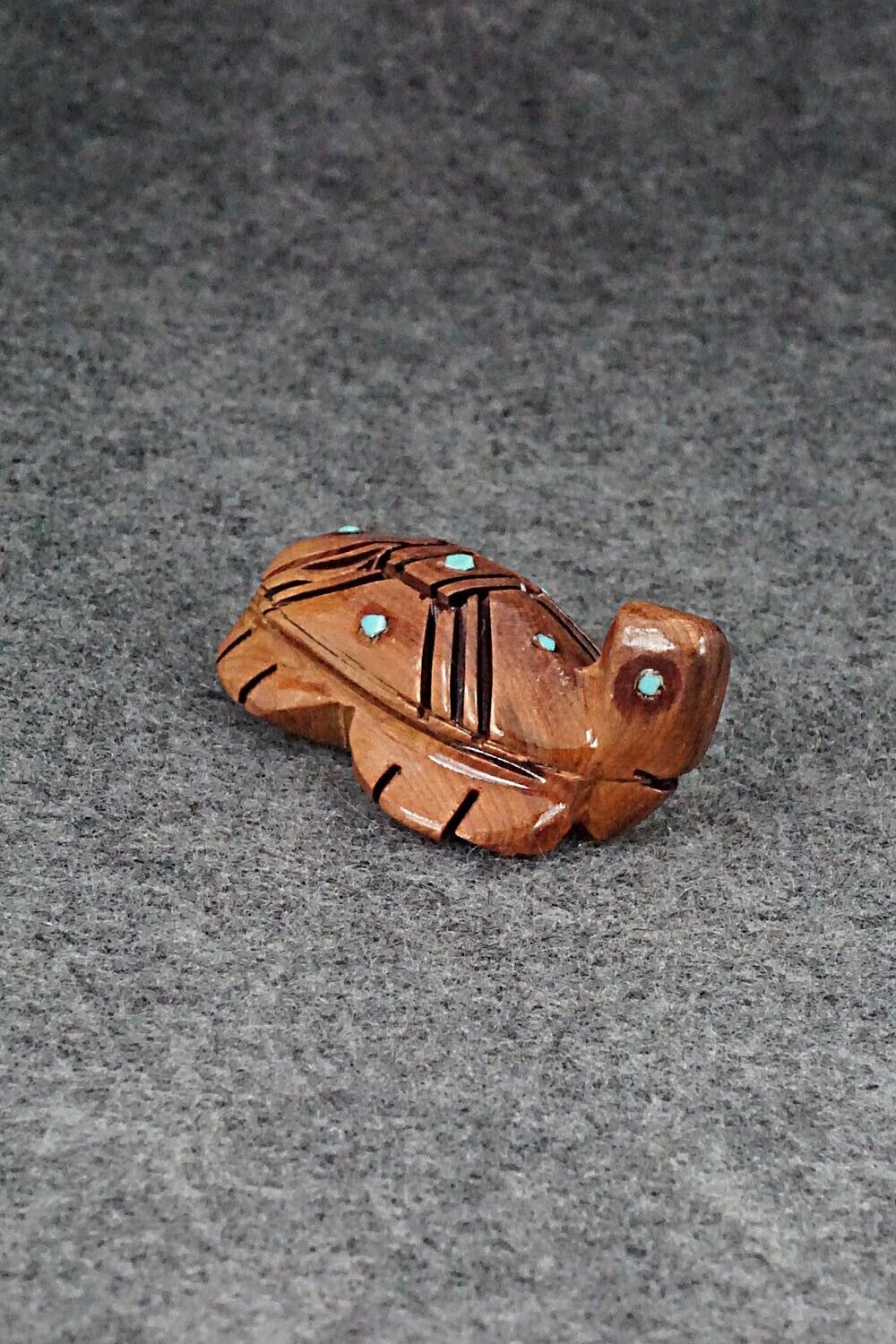 Turtle Zuni Fetish Carving - Carl Etsate