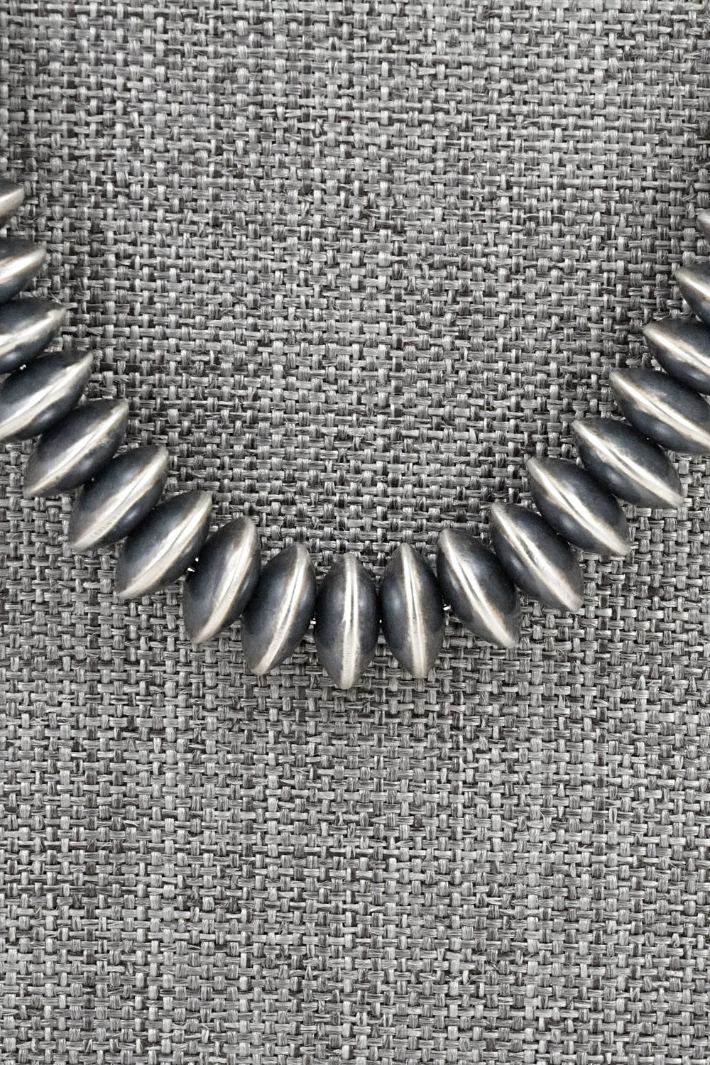 Sterling Silver Navajo Pearl Necklace 22" - Bryannen Halwood