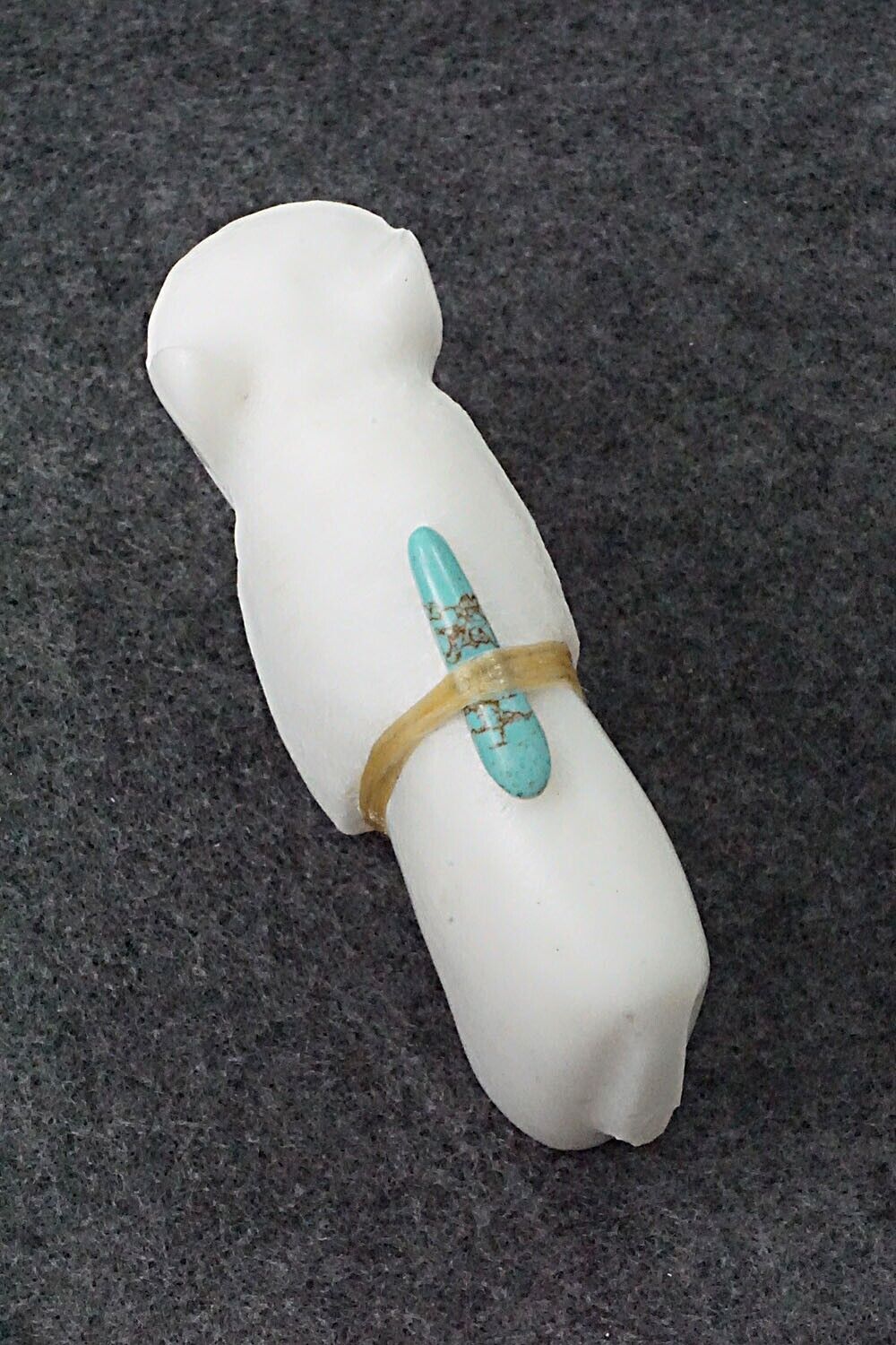 Buffalo Zuni Fetish Carving - Herbert Halate