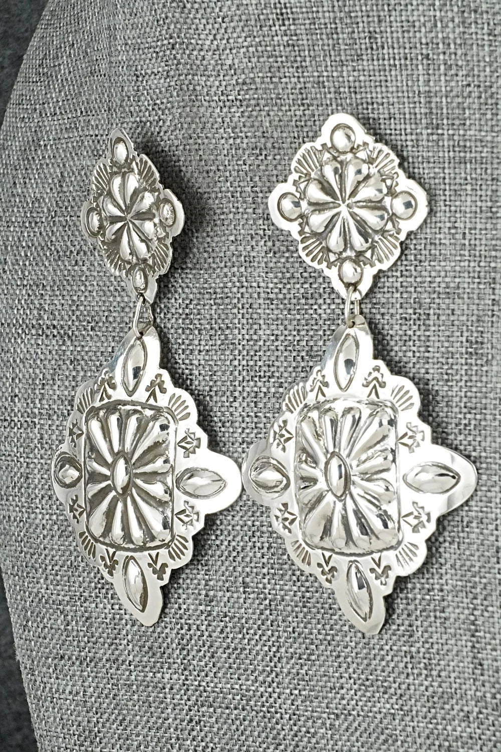 Sterling Silver Earrings - Genevieve Blackgoat