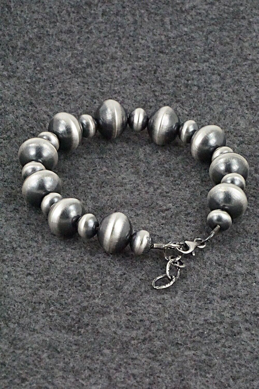 Sterling Silver Navajo Pearl Bracelet - Tonisha Haley
