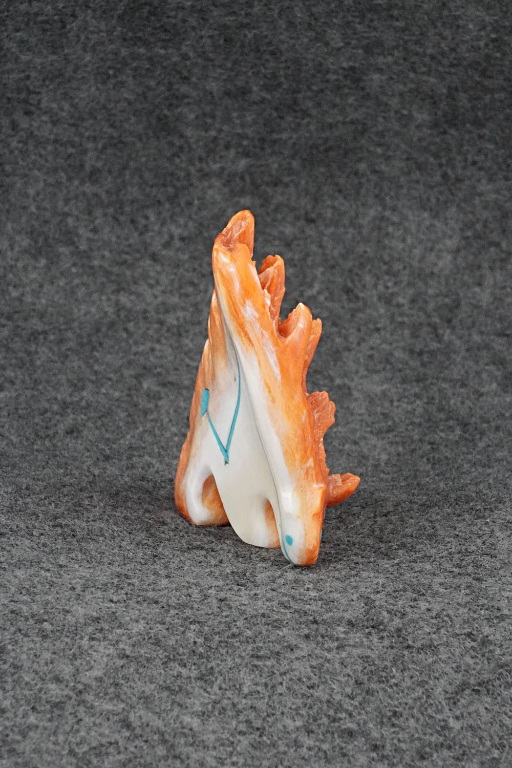 Porcupine Zuni Fetish Carving - Kenric Laiwakete