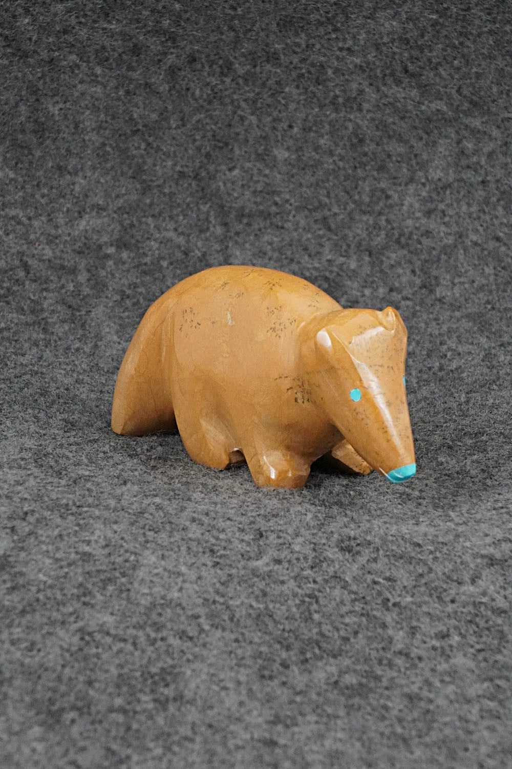 Anteater Zuni Fetish Carving - Enrike Leekya