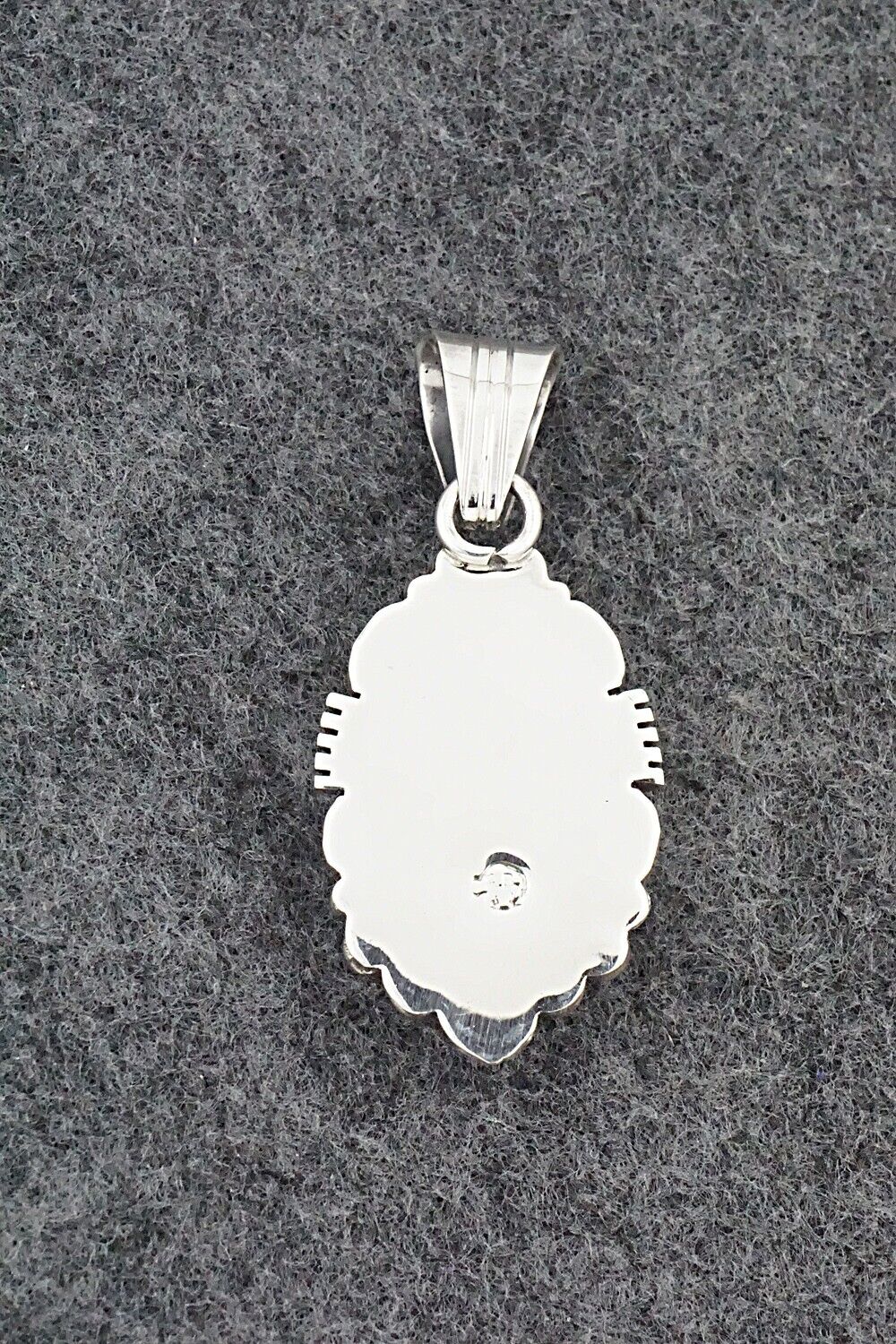 Turquoise & Sterling Silver Pendant - Daniel Benally