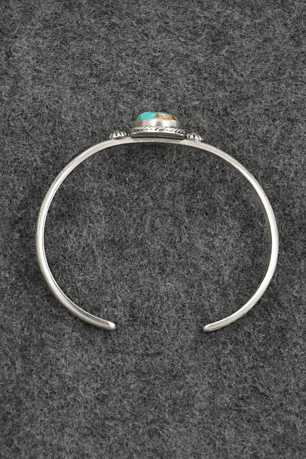 Turquoise & Sterling Silver Bracelet - Samuel Yellowhair