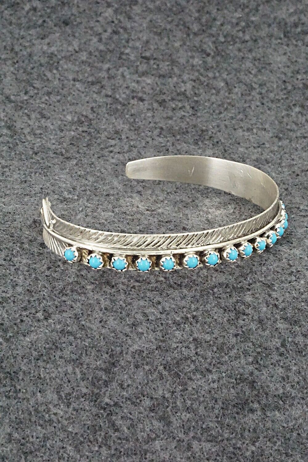 Turquoise and Sterling Silver Bracelet - Aaron Davis