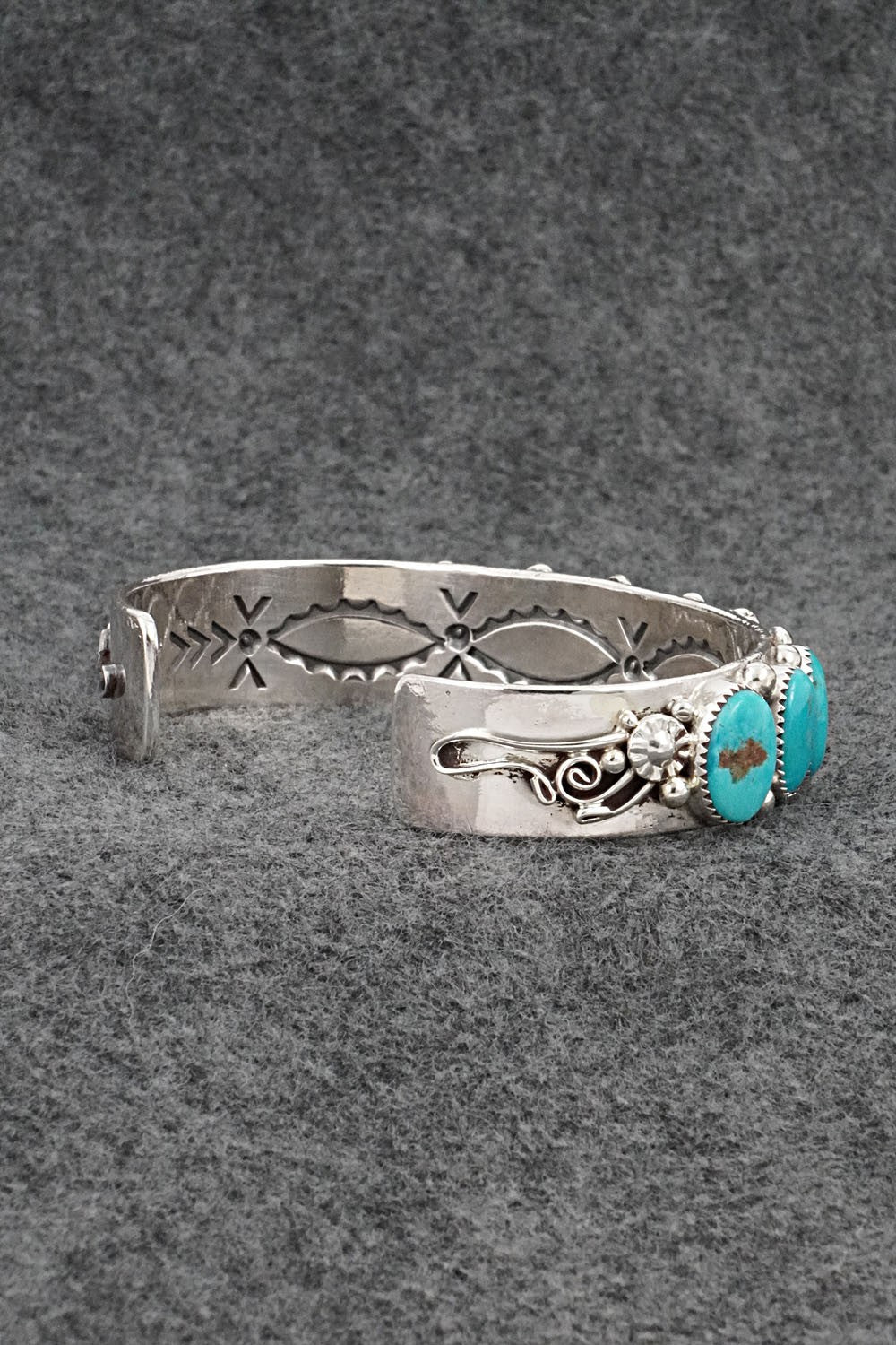 Turquoise & Sterling Silver Bracelet - Anthony Brown