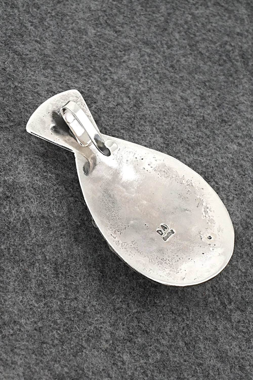 Turquoise & Sterling Silver Pendant - Delbert Arviso