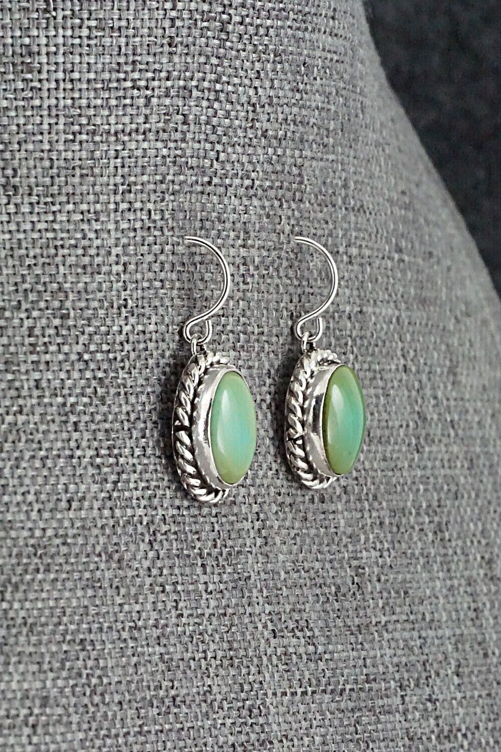 Turquoise & Sterling Silver Earrings - Jan Mariano