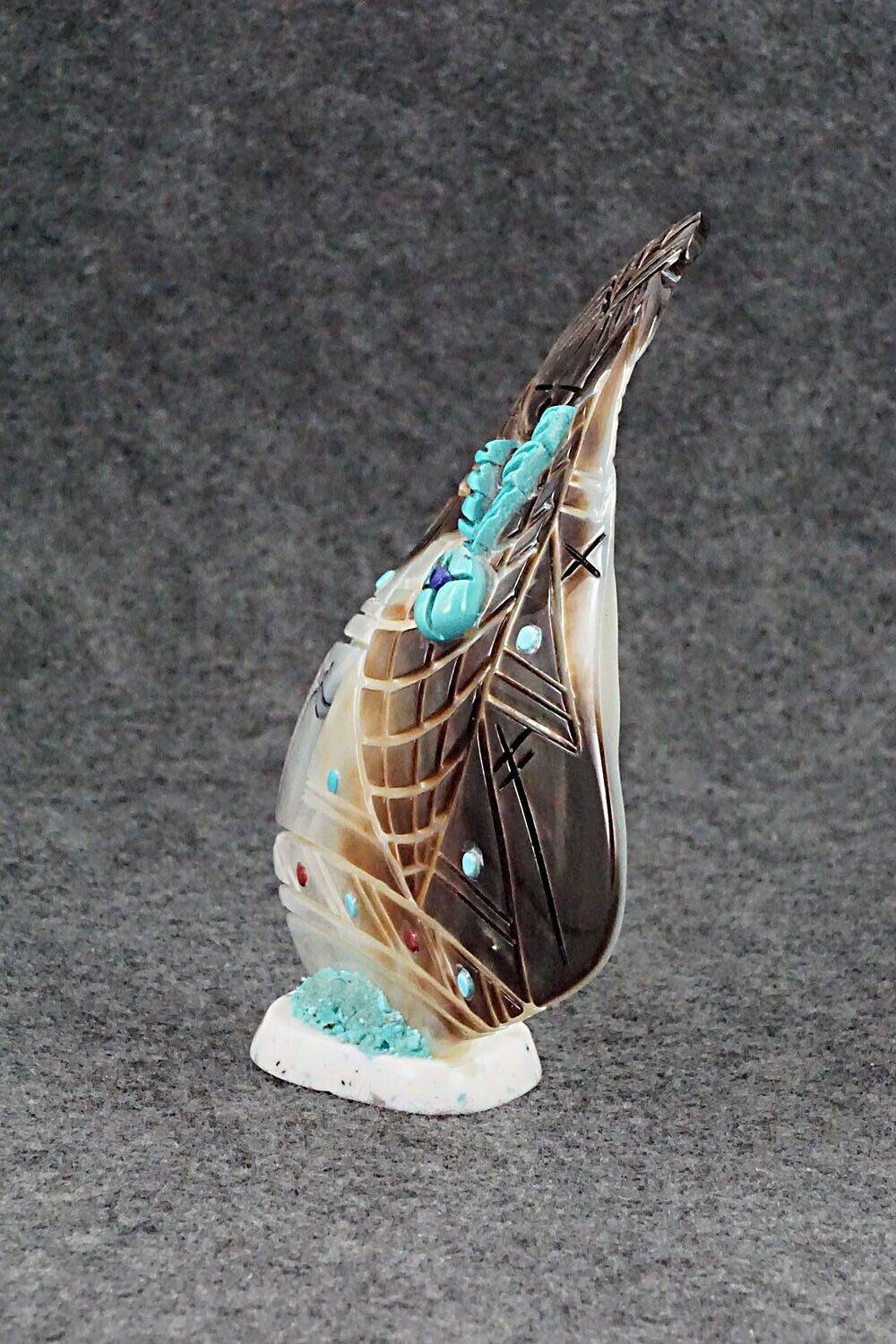 Corn Maiden Zuni Fetish Carving - Vickie Quandelacy