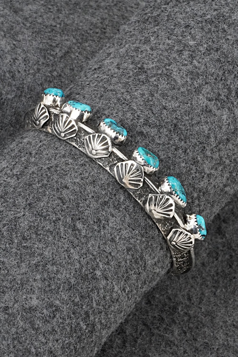 Turquoise & Sterling Silver Bracelet - Delbert Arviso