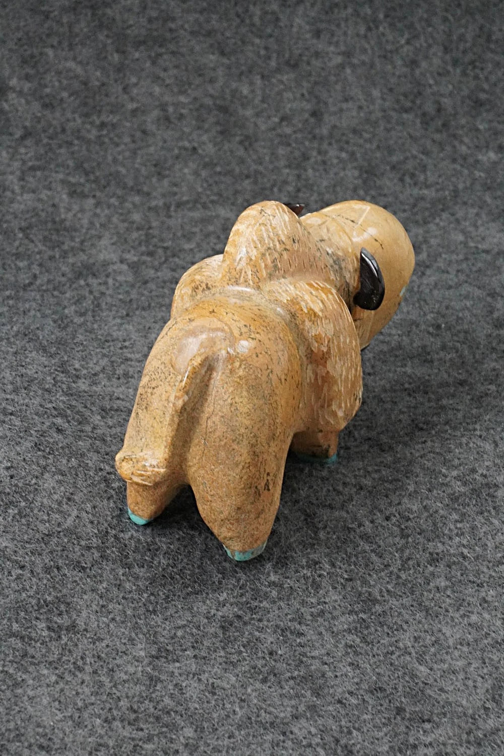 Buffalo Zuni Fetish Carving - Freddie Leekya