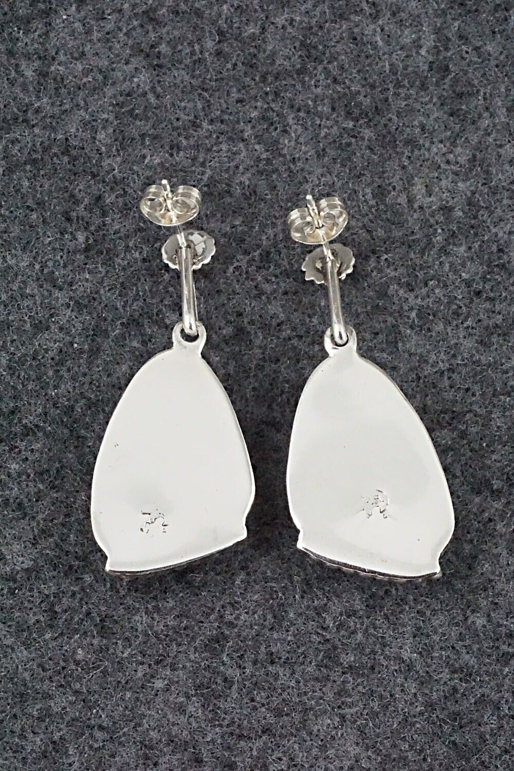 Turquoise and Sterling Silver Earrings - Sharon McCarthy