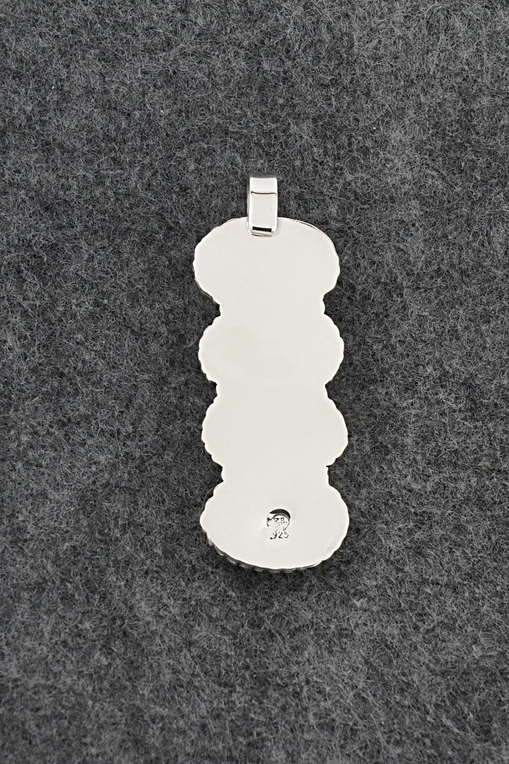 Turquoise & Sterling Silver Pendant - Marie Bahe
