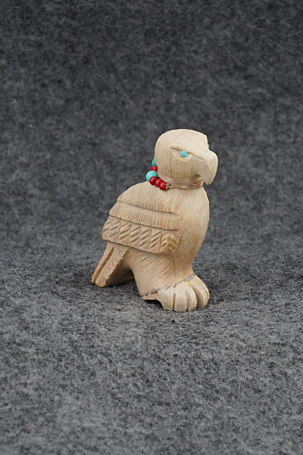 Eagle Zuni Fetish Carving - Douglas Martza