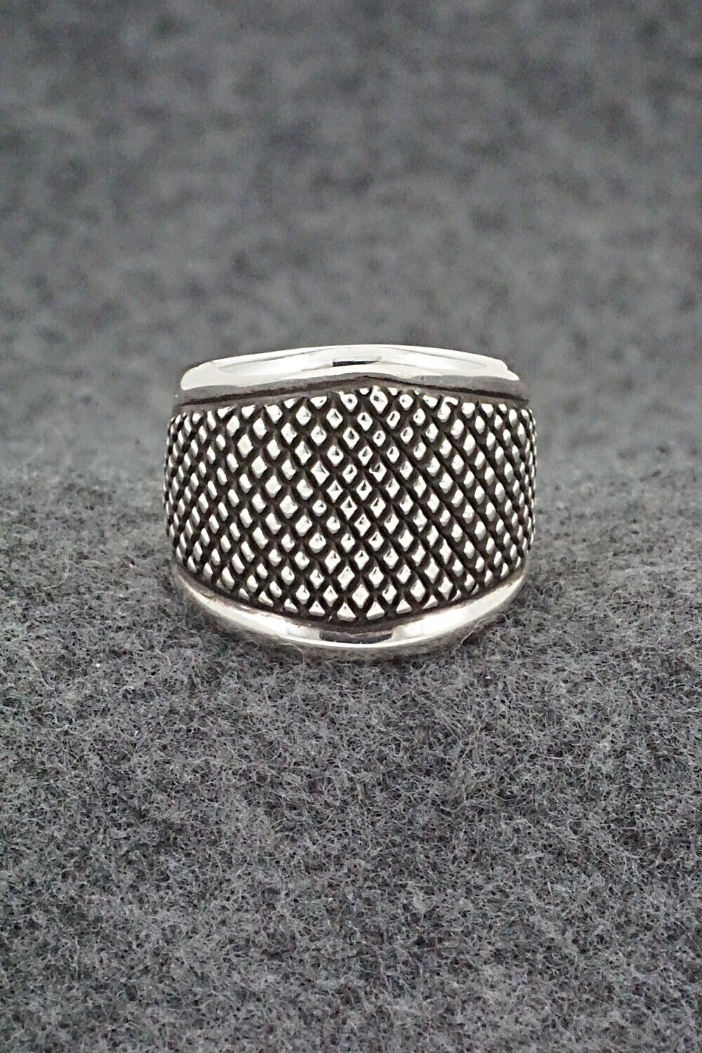 Sterling Silver Ring - Raymond Coriz - Size 8