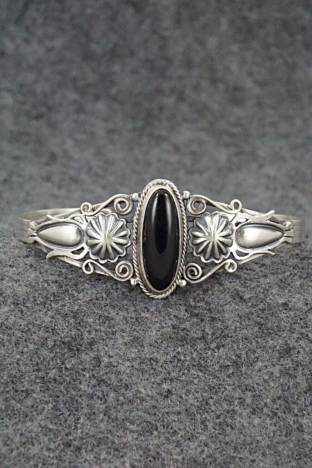 Onyx & Sterling Silver Bracelet - Andrew Vandever