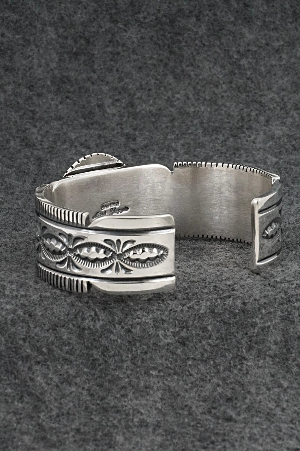 Turquoise & Sterling Silver Bracelet - Mark Yazzie