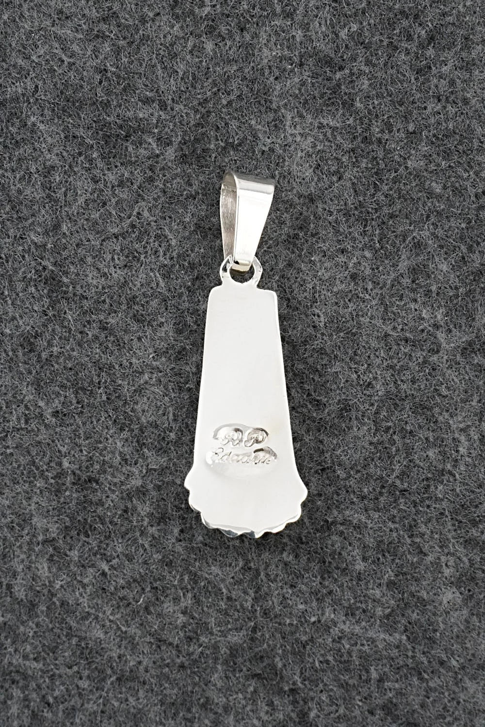Multi Stone & Sterling Silver Pendant - Rayland Edaakie