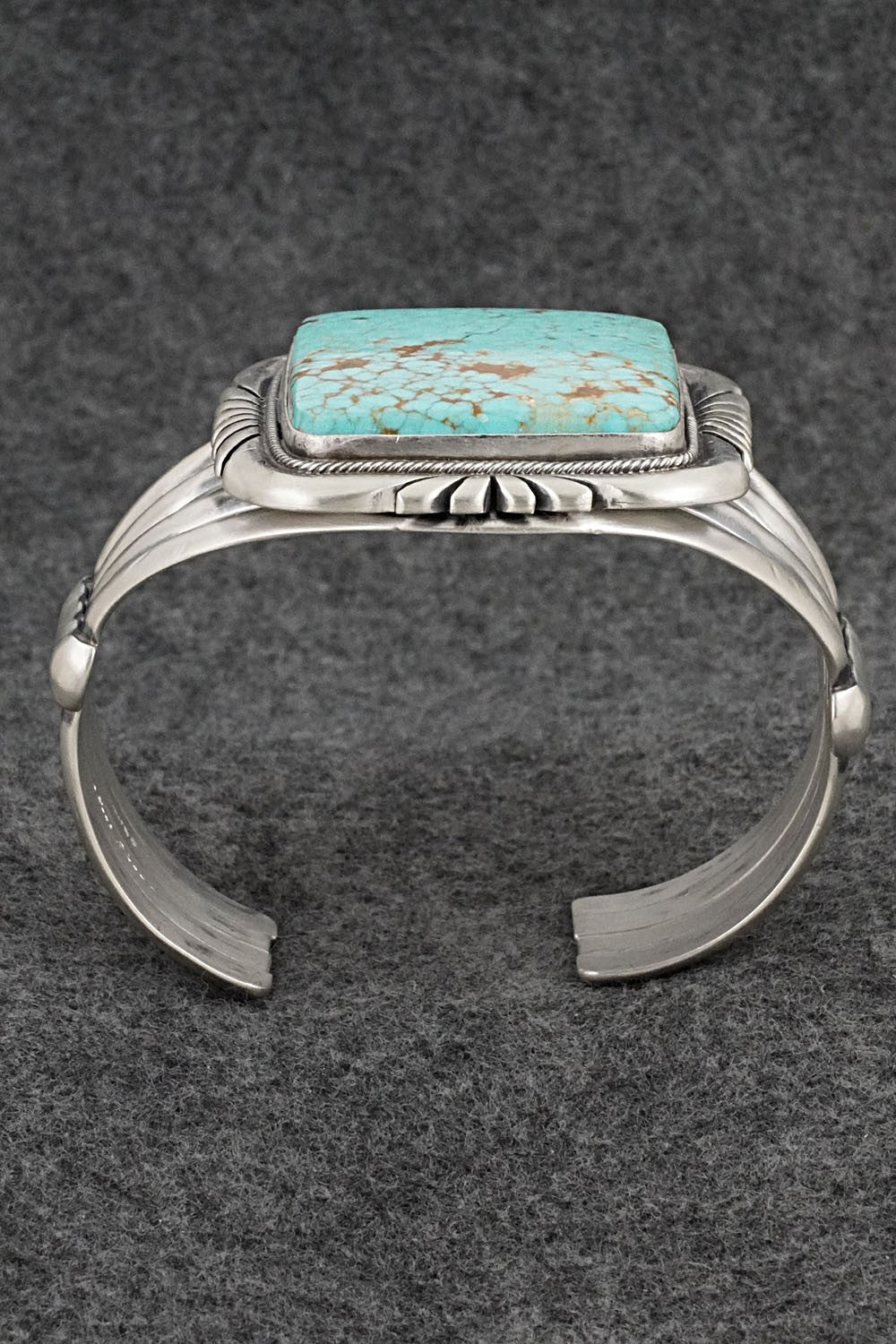 Turquoise & Sterling Silver Bracelet - Mark Yazzie