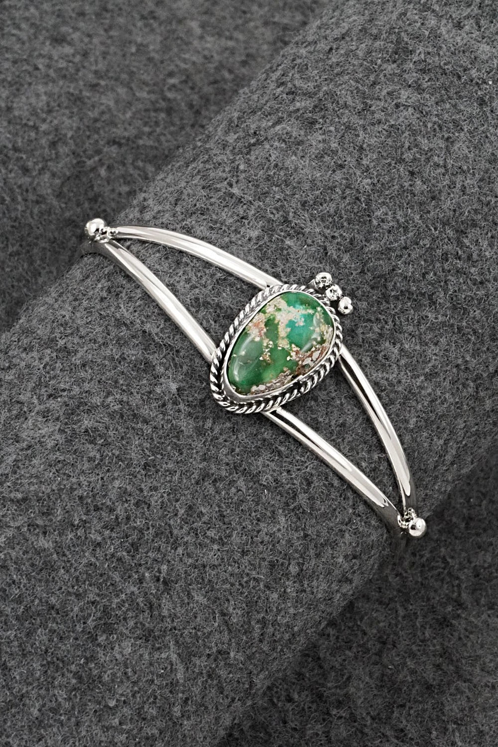 Turquoise & Sterling Silver Bracelet - Rosemary Saunders