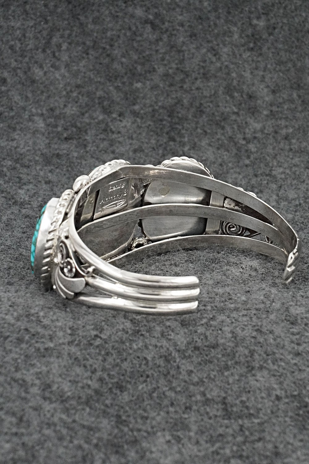 Turquoise & Sterling Silver Bracelet - Anthony Brown