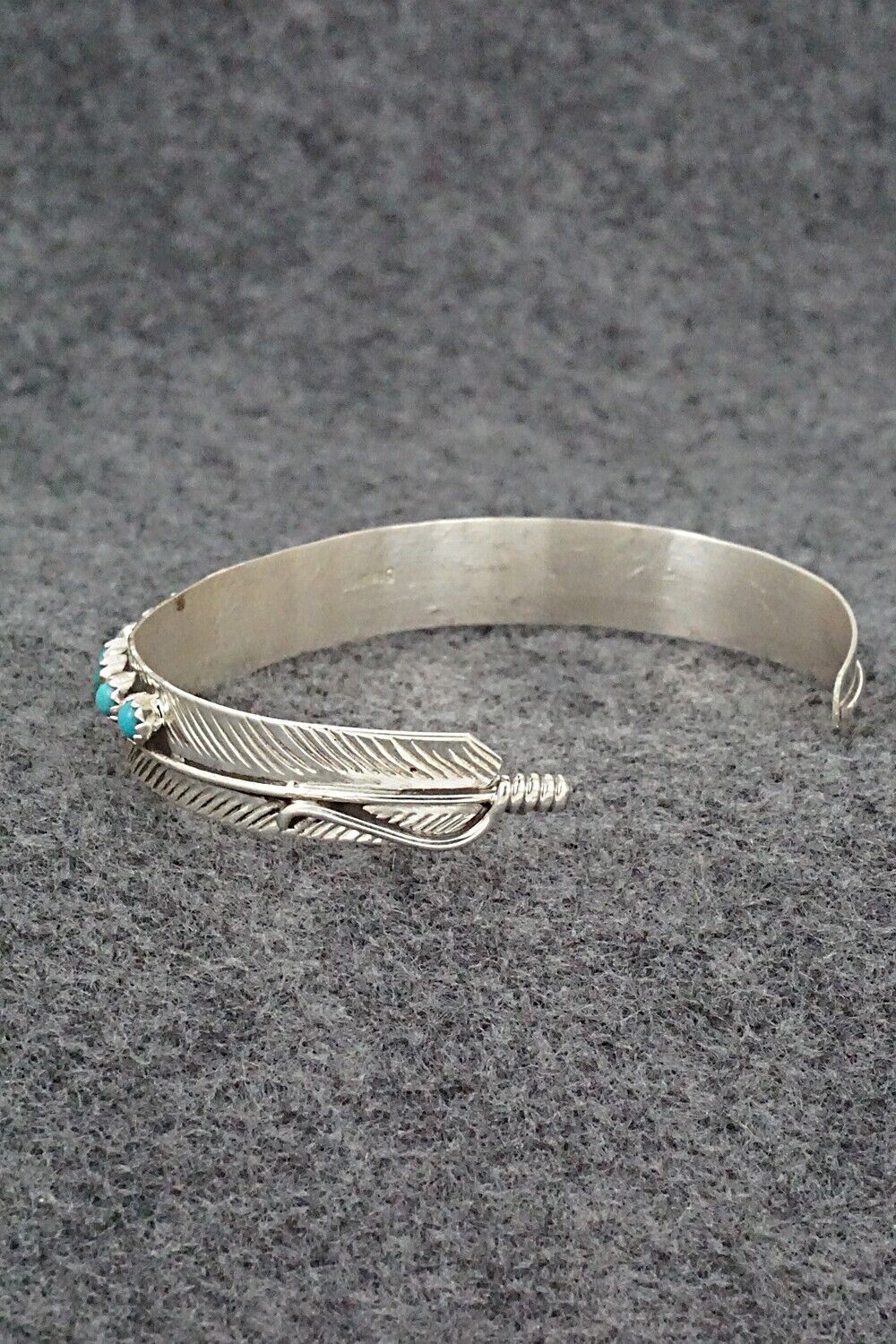 Turquoise and Sterling Silver Bracelet - Aaron Davis