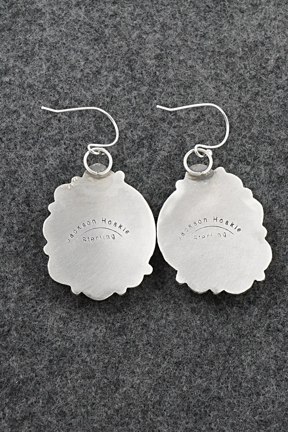 Turquoise & Sterling Silver Earrings - Jackson Hoskie