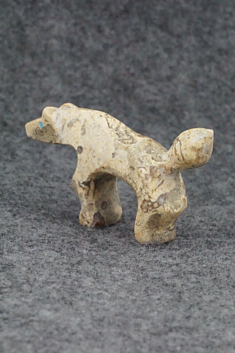 Horse Zuni Fetish Carving - Fernando Laiwakete